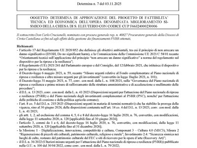 Determina n.7 - PNRR